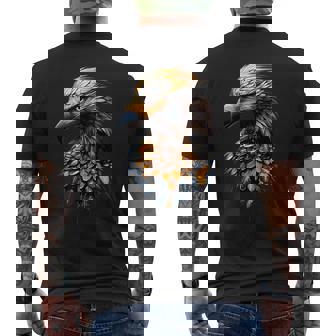 ハゲワシ 猛禽類 ハゲワシ スイートハゲワシ メンズTシャツ バックプリント - Kawaiitshirt