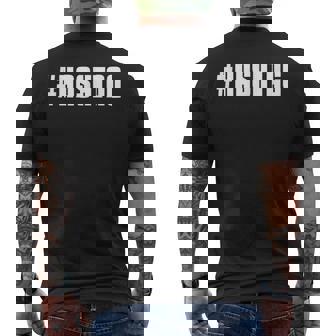 ハッシュタグ 面白いハッシュタグ メンズTシャツ バックプリント - Kawaiitshirt