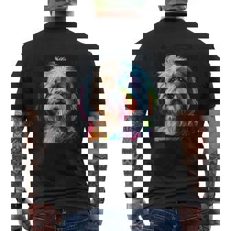 ハバニーズのアートワークを使用したハバニーズドッグオーナーデザイン。 メンズTシャツ バックプリント - Kawaiitshirt