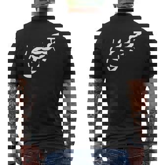 ハビビ アラビア語のデザインは「私の愛」を意味します。 メンズTシャツ バックプリント - Kawaiitshirt