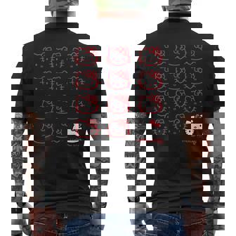 ハローキティ Usデザイン カオ メンズTシャツ バックプリント - Kawaiitshirt