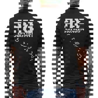 ハワイ 消防士 救助隊 制服 デューティー メンズTシャツ バックプリント - Kawaiitshirt