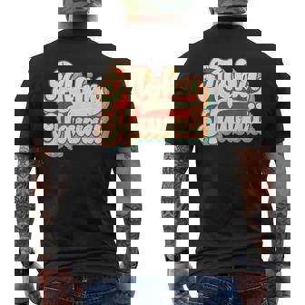 ハワイアン振動 メンズTシャツ バックプリント - Kawaiitshirt