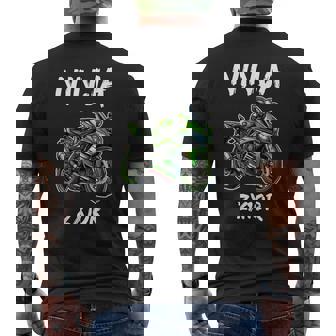 バイク Zx10r ニンジャ モーターサイクリスト Zx10r バイク メンズTシャツ バックプリント - Kawaiitshirt