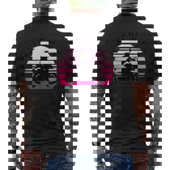 バイク おしゃれ フルカウル レディー オートバイ ツーリング ガール ライダー メンズTシャツ バックプリント - Kawaiitshirt