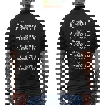 バイク おもしろtシャツ 光学テスト おもしろバイク メンズ オートバイ ツーリング 原付 オリジナル服 メンズTシャツ バックプリント - Kawaiitshirt