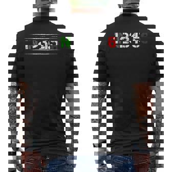 バイク ギアシフト 1N23456 バイク バイカー ツアー メンズTシャツ バックプリント - Kawaiitshirt