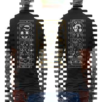 バステット 猫 女神 古代エジプト エジプト神話 メンズTシャツ バックプリント - Kawaiitshirt