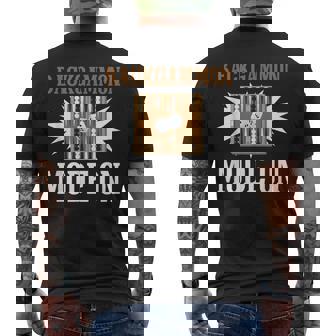 バックギャモン ボードゲーム メンズTシャツ バックプリント - Kawaiitshirt