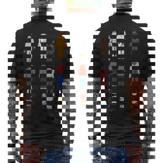 バック・トゥ・ザ・フューチャー 40周年記念の象徴的な衣装 長袖tシャツ メンズTシャツ バックプリント - Kawaiitshirt