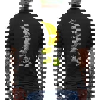 バナナラバーズ バナナサングラス クールバナナ サングラス付き メンズTシャツ バックプリント - Kawaiitshirt