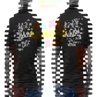 バナナ好きの面白いトロピカルフルーツ・イン・マイ・バナナ時代 メンズTシャツ バックプリント - Kawaiitshirt