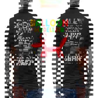 バルーンモデリング セラピストより安価 バルーンアート メンズTシャツ バックプリント - Kawaiitshirt