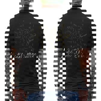 バレエダンサー ダンスガール バレリーナ フレンズ ベストティ バレエ メンズTシャツ バックプリント - Kawaiitshirt