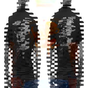 バレリーナ カプチーナ カプチーノ アサシーノ イタリアン ブレイン メンズTシャツ バックプリント - Kawaiitshirt