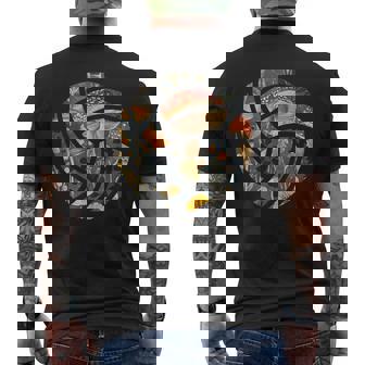 バレーボールのシルエット美学 コタジェコア メンズTシャツ バックプリント - Kawaiitshirt