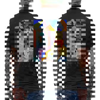 パウル・クレー・アート メンズTシャツ バックプリント - Kawaiitshirt