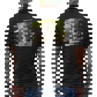 パタス・モンキー メンズTシャツ バックプリント - Kawaiitshirt