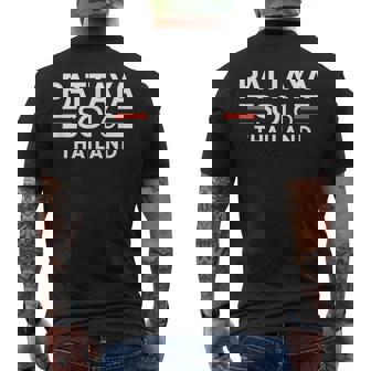 パタヤ・ソイ6 タイバー・パブ・パーティー・グラフィック メンズTシャツ バックプリント - Kawaiitshirt