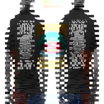 パパになって初めての誕生日 年 祝 チーム パーティー メンズTシャツ バックプリント - Kawaiitshirt