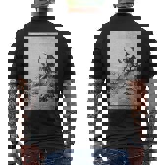 パラダイス・ロスト「多くの迷宮で」ギュスターヴ・ドレ アート メンズTシャツ バックプリント - Kawaiitshirt