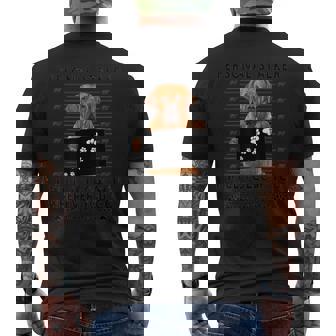 パーソナルストーカー「I Will Follow You」土佐犬愛好家向けギフト メンズTシャツ バックプリント - Kawaiitshirt