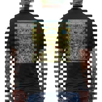 ヒエロニムス・ボッシュ 地球の喜びの庭 アート メンズTシャツ バックプリント - Kawaiitshirt