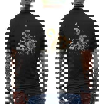 ヒエロニムス・ボッシュ 地球の喜びの庭 メンズTシャツ バックプリント - Kawaiitshirt