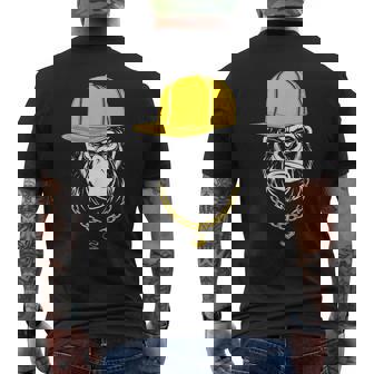 ヒップホップ ゴリラ ラッパー メンズTシャツ バックプリント - Kawaiitshirt
