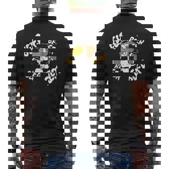 ビアジャック ラッセルテリア 犬 メンズTシャツ バックプリント - Kawaiitshirt