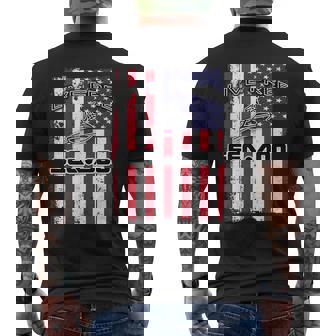 ビッグ・ウェーブ-Seadooアメリカンライブ・フリー メンズTシャツ バックプリント - Kawaiitshirt