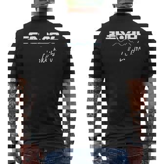 ビッグ・ウェーブ-シードゥー・レイク・ライフ メンズTシャツ バックプリント - Kawaiitshirt