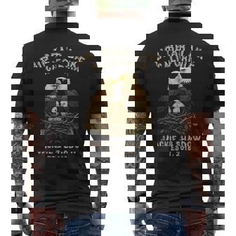 ビッグ・ベアー・レイク・カリフォルニア・イーグルスジャッキー・アンド・シャドウ メンズTシャツ バックプリント - Kawaiitshirt