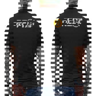 ビットコイン フリーダム 暗号通貨 Btc フリーダム ミリオネア リッチ メンズTシャツ バックプリント - Kawaiitshirt