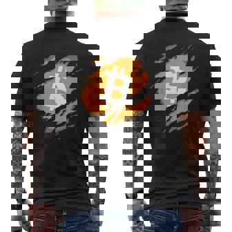 ビットコインプランbの時間です メンズTシャツ バックプリント - Kawaiitshirt