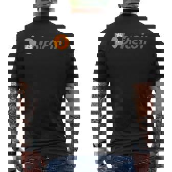 ビットコイン暗号通貨 暗号通貨 ビットコイン メンズTシャツ バックプリント - Kawaiitshirt