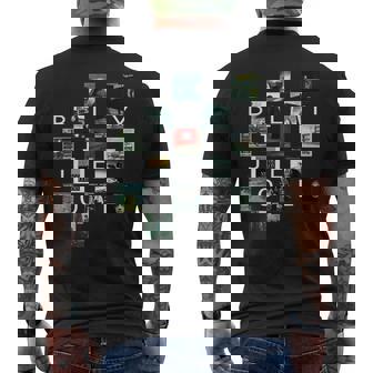 ビリー・ジョエル アルバムセットリスト メンズTシャツ バックプリント - Kawaiitshirt