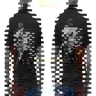 ビルエバンス_001 メンズTシャツ バックプリント - Kawaiitshirt