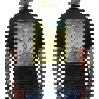 ビロードのウサギ メンズTシャツ バックプリント - Kawaiitshirt