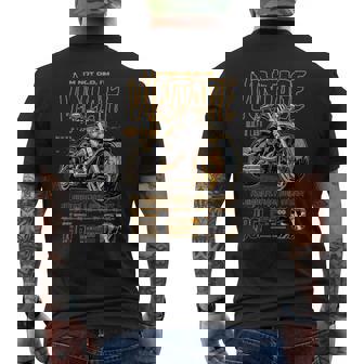 ビンテージ バイク バイカー バイクの誕生日 1961 年生まれ メンズTシャツ バックプリント - Kawaiitshirt