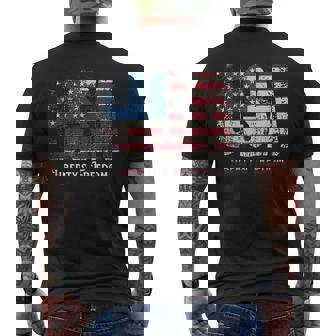 ビンテージ 愛国心あふれるアメリカ国旗 Usa メンズ レディース キッズ ギフト メンズTシャツ バックプリント - Kawaiitshirt