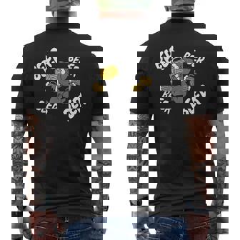 ビールシュナウザー犬 メンズTシャツ バックプリント - Kawaiitshirt