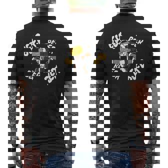 ビールバーニーズマウンテンドッグ メンズTシャツ バックプリント - Kawaiitshirt