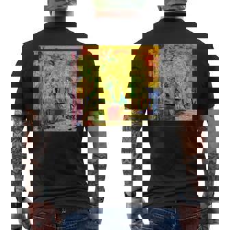 ピエール・ボナール作 ミモザの束 1945 メンズTシャツ バックプリント - Kawaiitshirt