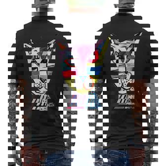 ピカソ 猫 メンズTシャツ バックプリント - Kawaiitshirt