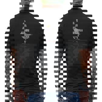 ピジョン メンズ レディース キッズ ハト愛好家 ピジョン メンズTシャツ バックプリント - Kawaiitshirt