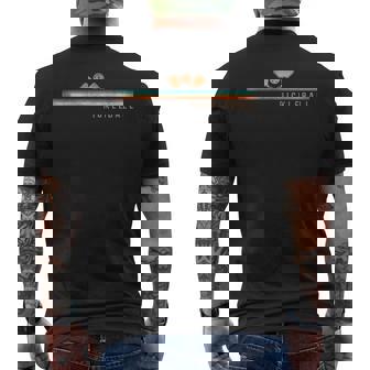 ピックルボール レトロ ヴィンテージ ピックルボール メンズTシャツ バックプリント - Kawaiitshirt