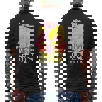 ピンクパンサー You Got This メンズTシャツ バックプリント - Kawaiitshirt