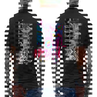 ピンクパンサー 未来的なピンキチュード メンズTシャツ バックプリント - Kawaiitshirt