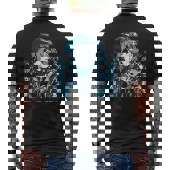 ファニースマイル サイバーパンク Nr 7 メンズTシャツ バックプリント - Kawaiitshirt